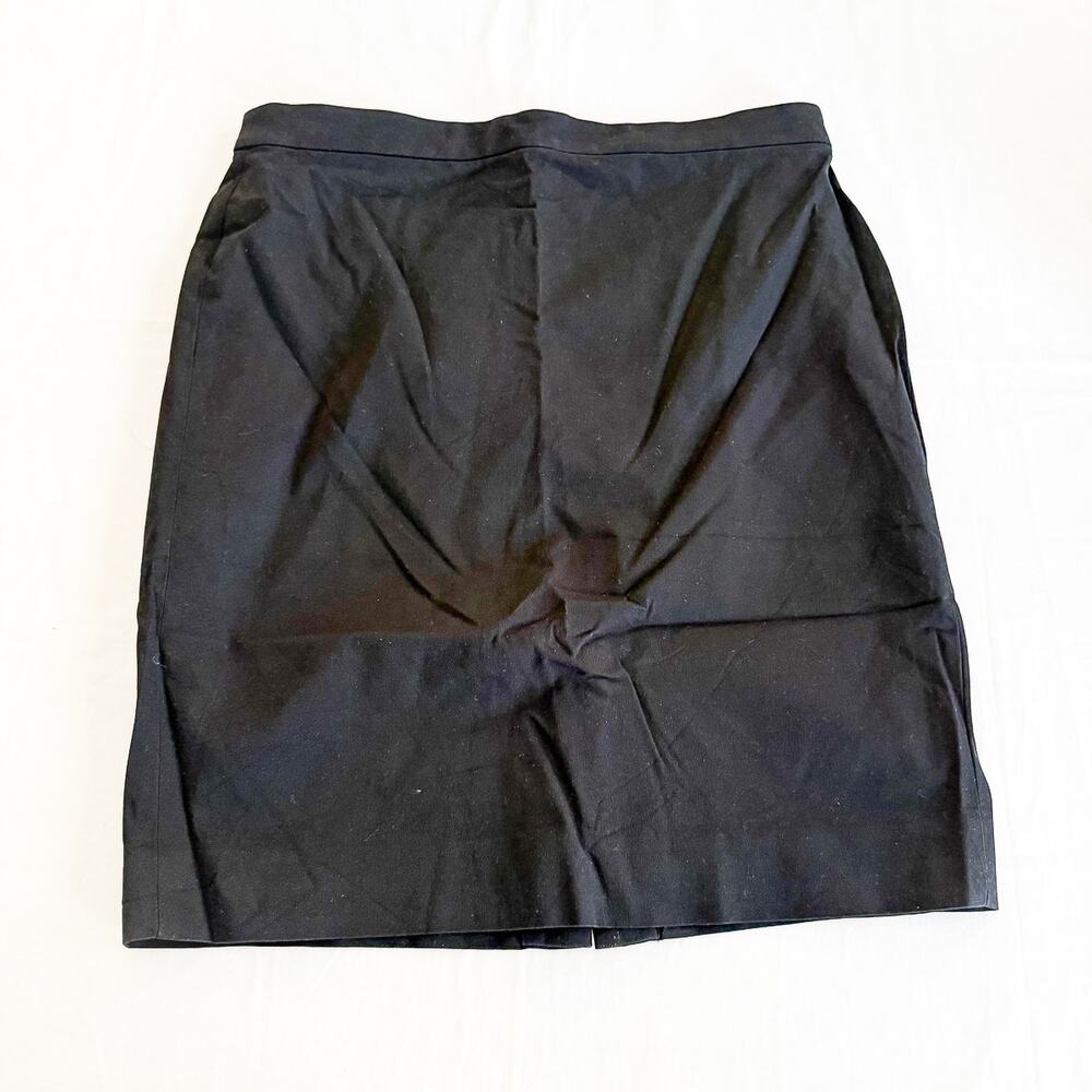J. Crew Black No. 2 Pencil Skirt Straight SIze 14
